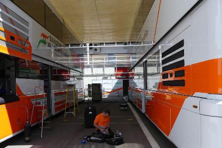 Force India - GP Spanien - Circuit de Barcelona-Catalunya - Mittwoch - 11. Mai 2016