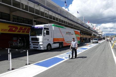Force India - GP Spanien - Circuit de Barcelona-Catalunya - Mittwoch - 11. Mai 2016