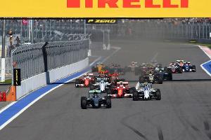Start - Formel 1 - GP Russland - 1. Mai 2016