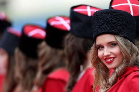 Girls - Formel 1 - GP Russland - 1. Mai 2016