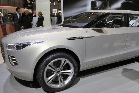 Der britische Sportwagenbauer Aston Martin will den legendären Namen Lagonda wiederbeleben.