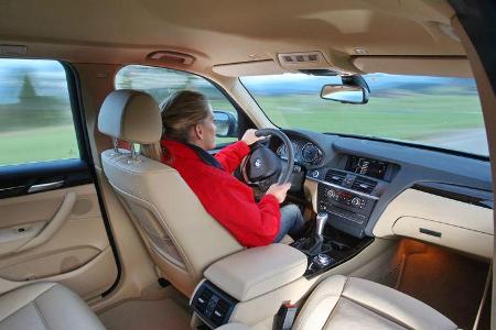 BMW X3 20d, Innenraum, Cockpit