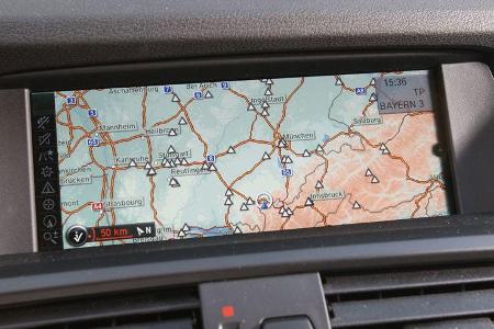BMW X3 20d, Navigationssystem