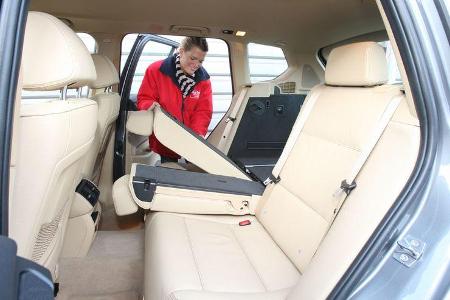 BMW X3 20d, Fond, Rückbank