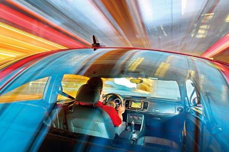 VW Beetle 2.0 TSI, Rückfenster