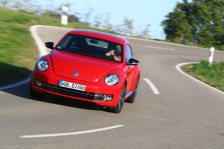 VW Beetle 2.0 TSI, Kruvenfahrt
