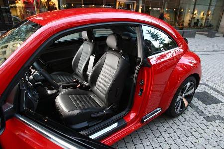 VW Beetle 2.0 TSI, Fahrersitz