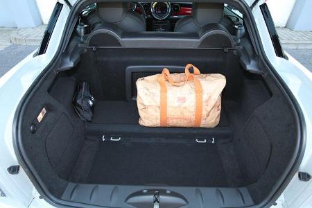 Mini Coupe Cooper Works, Kofferraum