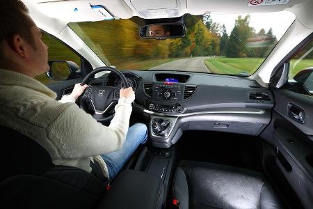 Honda CR-V 2.2 4WD Lifestyle, Cockpit, Lenkrad