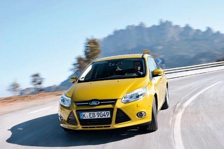 Ford Focus 1.0 Ecoboost, Frontansicht