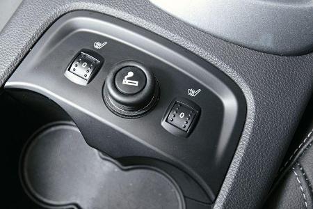 Ford Focus, Regler, Sitzheizung