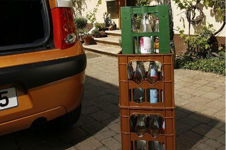 178 Liter im Heck sind wahrlich nicht viel.