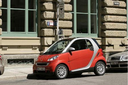 Parkprobleme? Nicht mit dem Smart.