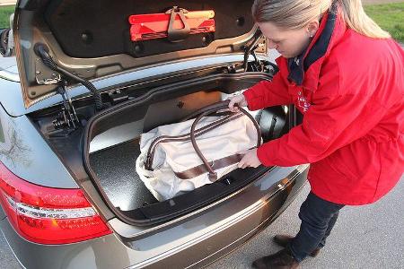 Mercedes E-Klasse E 220 CDI Cabrio Kofferraum