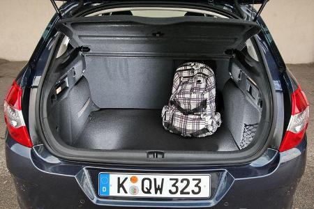Citroen C4, Kofferraum