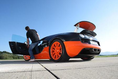 Bugatti Veyron 16.4 Super Sport, Heckspoiler, Seitentür