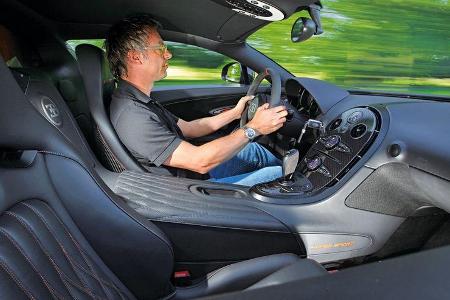 Bugatti Veyron 16.4 Super Sport, Cockpit