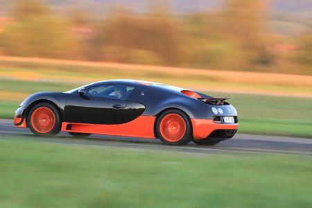 Bugatti Veyron 16.4 Super Sport, Seitenansicht