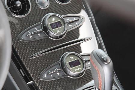 Bugatti Veyron 16.4 Super Sport, Mittelkonsole