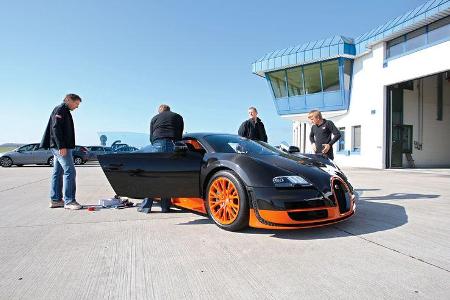 Bugatti Veyron 16.4 Super Sport, Seitenansicht