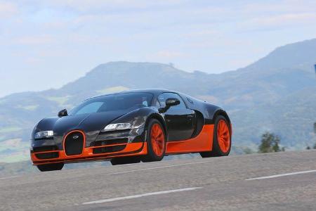 Bugatti Veyron 16.4 Super Sport, Seitenansicht