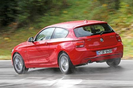 BMW 120d x-Drive, Heckansicht
