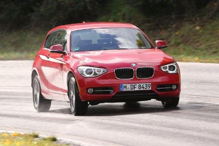 BMW 120d x-Drive, Frontansicht