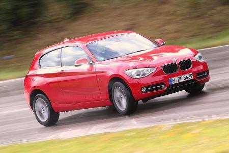 BMW 120d x-Drive, Frontansicht