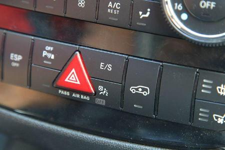 Mercedes R 350 CDI 4Matic, Mittelkonsole, Warnblinker, Automatik-Programme