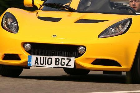 Lotus Elise, Scheinwerfer, Frontschürze