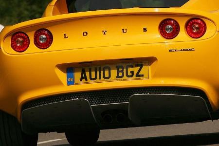Lotus Elise, Rückleuchten, Spoiler