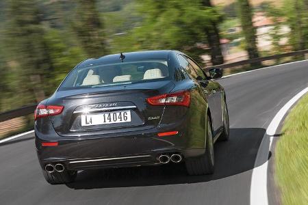 Maserati Ghibli Diesel, Heckansicht