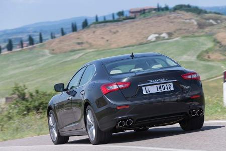 Maserati Ghibli Diesel, Heckansicht