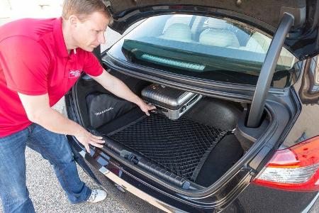 Maserati Ghibli Diesel, Kofferraum, Heckkante