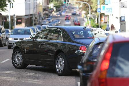 Rolls-Royce Ghost, Einparken