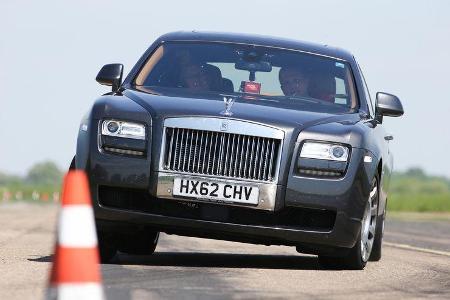 Rolls-Royce Ghost, Frontansicht, Slalom