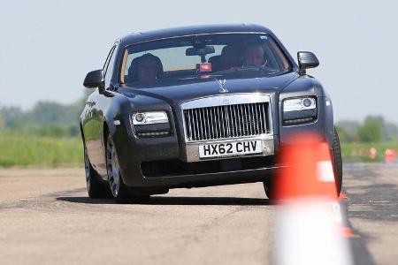 Rolls-Royce Ghost, Frontansicht, Slalom