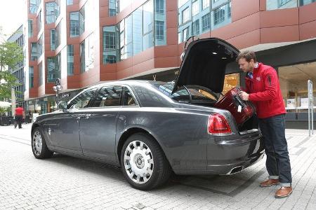 Rolls-Royce Ghost, Kofferraum, Heckklappe