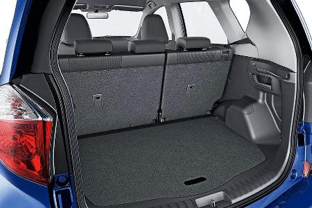Toyota Verso S, Kofferraum
