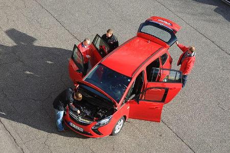 Opel Zafira Tourer 1.4 Turbo, Kofferraum