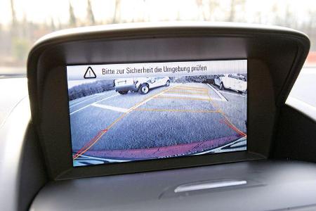 Opel Zafira Tourer 1.4 Turbo, Display Rückfahrkamera