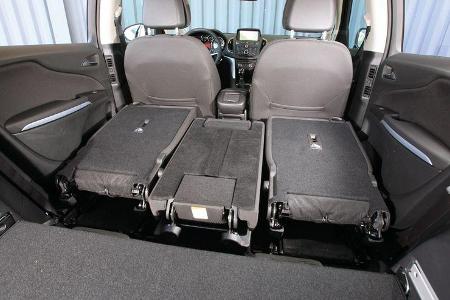 Opel Zafira Tourer 1.4 Turbo, Ladefläche