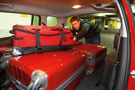 Opel Zafira Tourer 1.4 Turbo, Kofferraum