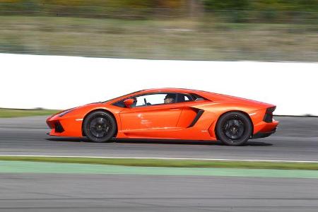 Lamborghini Aventador LP 700-4, Seitenansicht