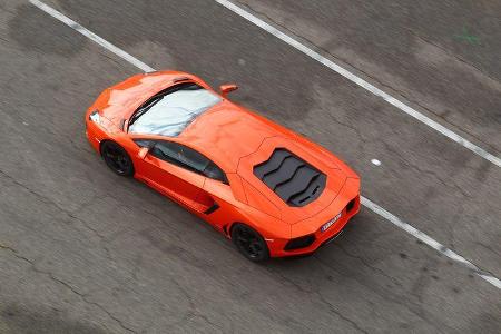 Lamborghini Aventador LP 700-4, Draufsicht