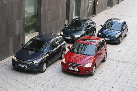Die vier Kompaktklässler bieten auf 4,20 Meter Länge Platz für fünf Personen oder maximal 1.300 Liter Ladevolumen.