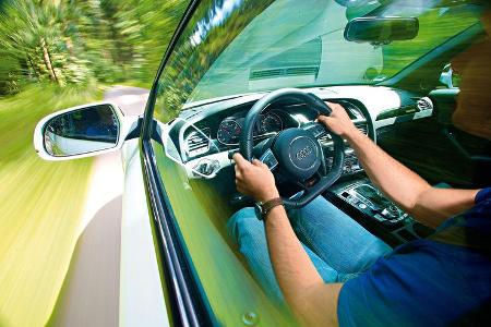 Audi RS4 Avant, Cockpit, Lenkrad