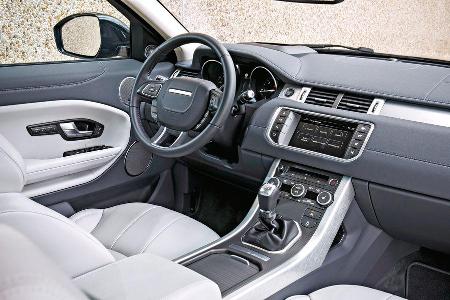 Range Rover Evoque eD4 2WD, Cockpit