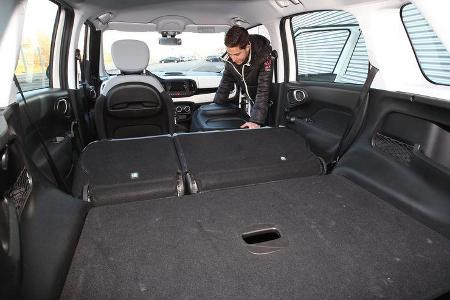 Fiat 500 L 1.4 16V, Ladefläche, Kofferraum
