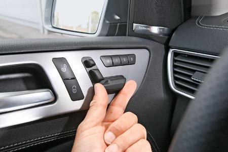 Mercedes ML 250 Bluetec 4-matic, Sitzverstellung